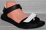 Босоніжки жіночі великого розміру від виробника модель ТН24-189Б-3, фото 5