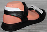 Босоніжки жіночі великого розміру від виробника модель ТН24-189Б-3, фото 4