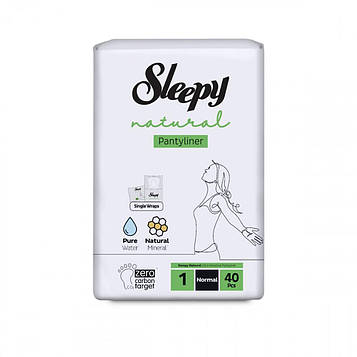 Прокладки щоденнi SLEEPY Natural Normal-1 №40 (240 mm)