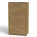 Тумба для взуття ТО-20 (70х38х123 см) Вільха Компаніт, фото 4