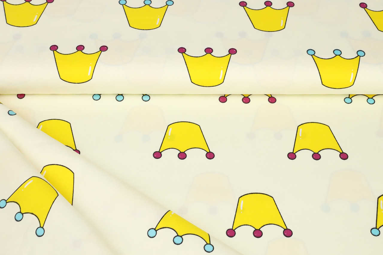 Сатин-твіл Жовті корони