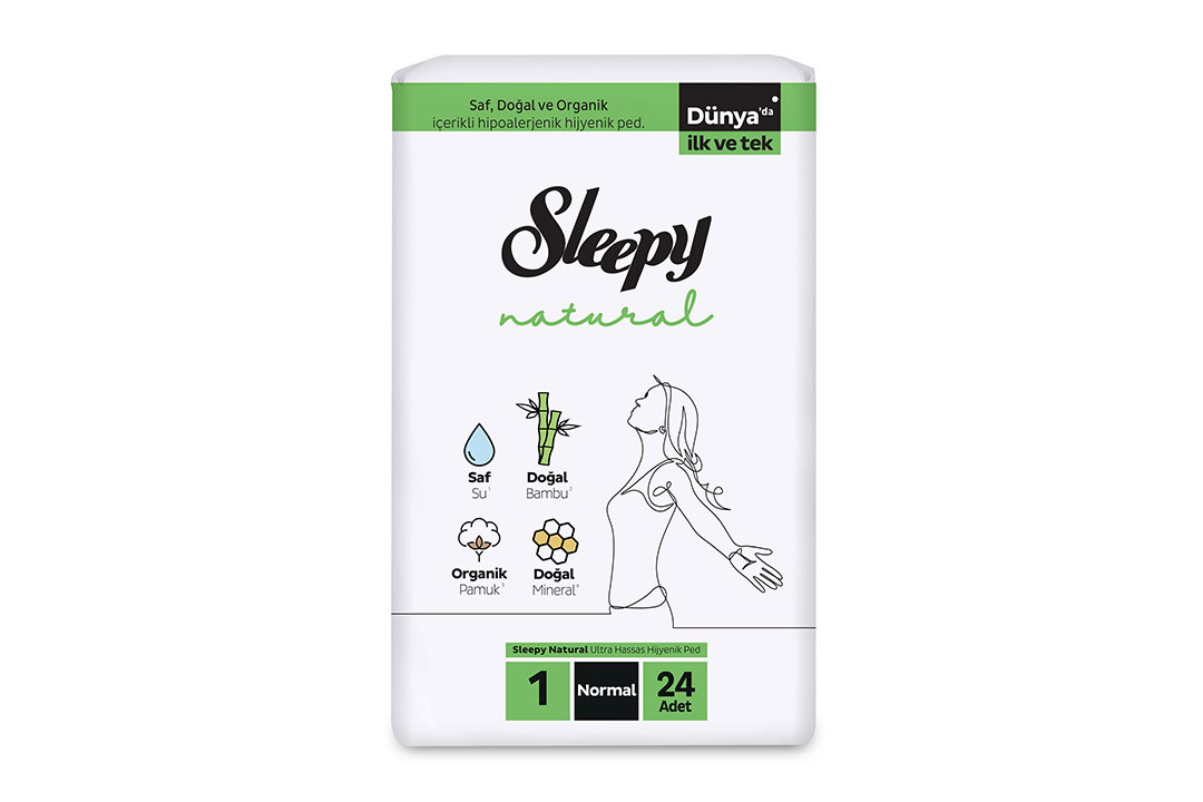 Гігієнічні прокладки Sleepy Natural Normal-1 №24 (240 mm)