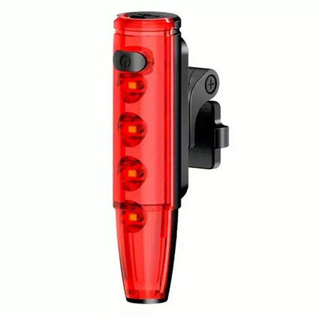 Велоліхтар LEADBIKE LD77-LS-4LED з лазерною розміткою, waterproof, Li-Ion акум, ЗУ Type-C, фото 1