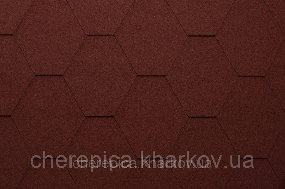 Битумная черепица KATEPAL Classic KL Красный - фото 1 - id-p30265153