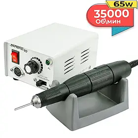 Фрезер для манікюру та педикюру STRONG 90 / 102L, 65Вт, 35000 об/хв ( фрейзер для нігтів для зняття гель лаку )