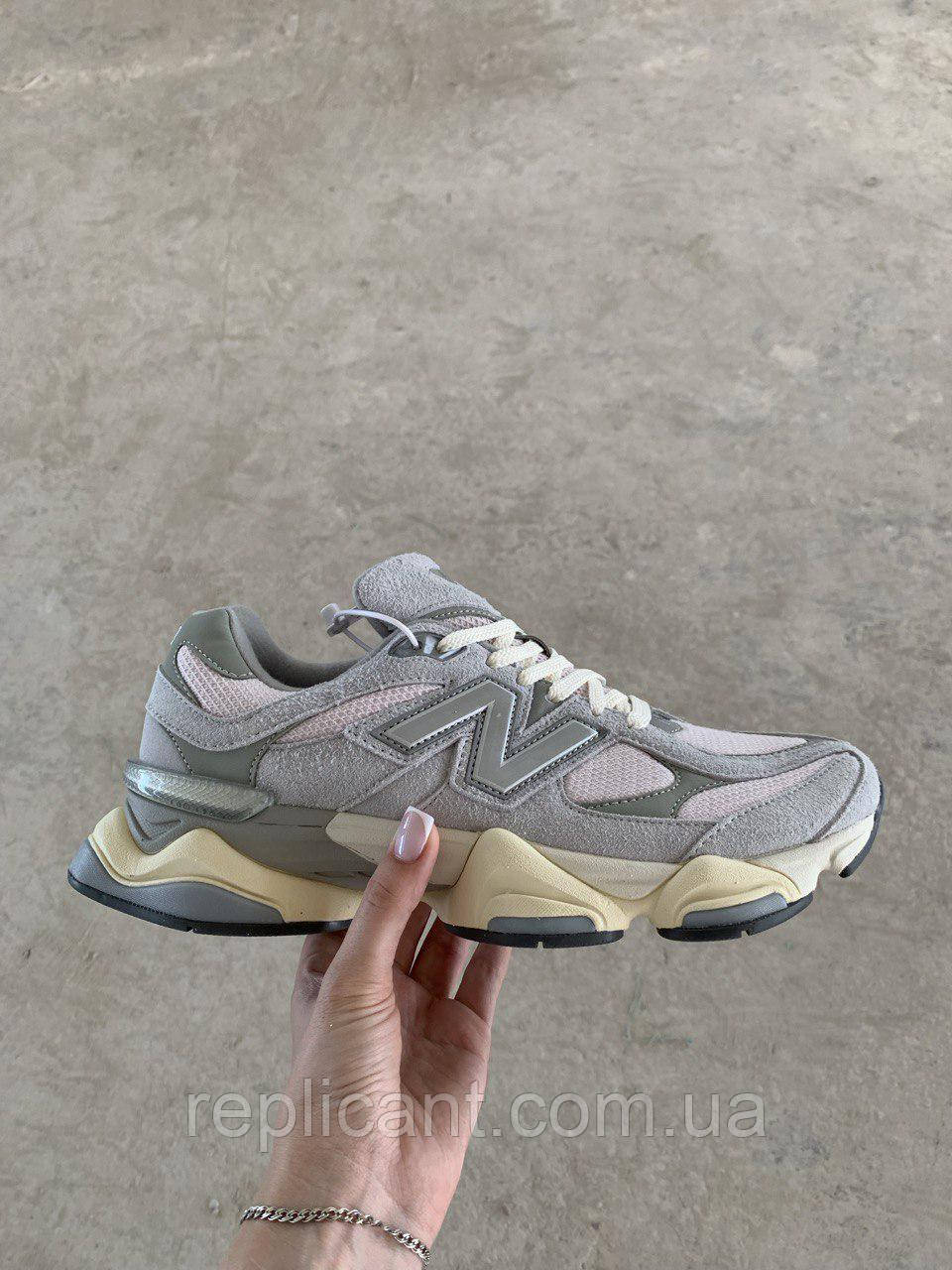 Мужские Кроссовки New Balance 9060 Grey Pink чоловічі кросівки New Balance