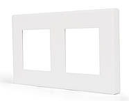 Подвійний вимикач 1DAL | Білий, 1+1 клавіша (P157-SW1GX2.WT), фото 4