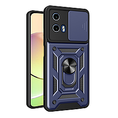 Чохол Armor Guard Shield для Motorola G34 5G Колір Dark Blue