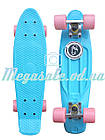 Пеніборд фіш Penny Board (скейт пінні борд) Fishskateboards: 8 кольорів, до 80 кг, фото 9