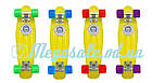 Пеніборд фіш Penny Board (скейт пінні борд) Fishskateboards: 8 кольорів, до 80 кг, фото 8