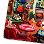 Дерев'яний пазл-вкладиш "Наведи лад у кімнаті та нагодуми Ваню" (ПСД271) PSD271, фото 5