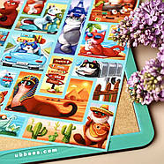 Дерев'яний сортер "Тетріс великий - Котики" (ПСД125) PSD125, фото 6