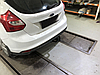 Фаркоп Ford Focus III хетчбек 2011-2018 (Форд Фокус 3) польський на болтах, фото 8
