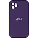 Чохол Silicone Case Square Full Camera для iPhone 11 Pro Колір 40.Shiny Green, фото 5