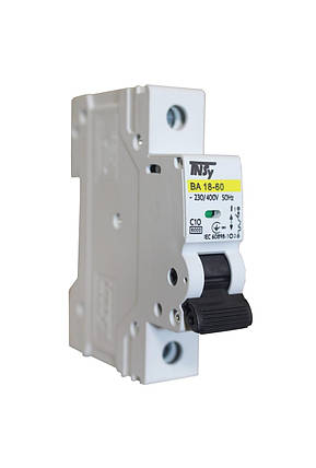Автоматичний вимикач ВА18-60 1Р 10А 6кА х-ка C Ny95504718, фото 1