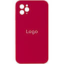 Чохол Silicone Case Square Full Camera для iPhone 11 Pro Колір 38.Shiny Pink, фото 11