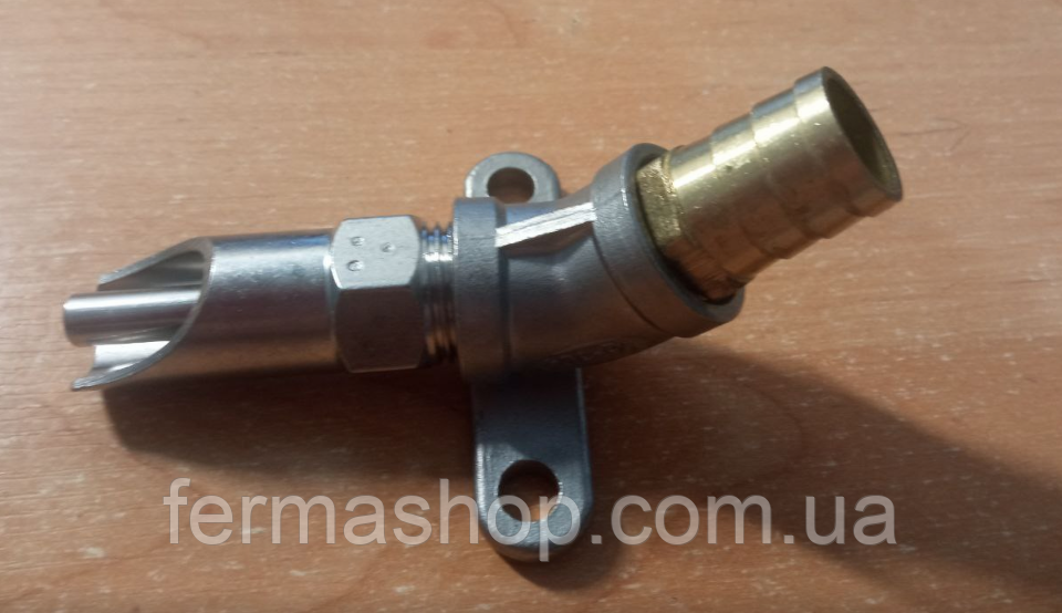 Кріплення для поїлок з нержавійки 1/2(45°)