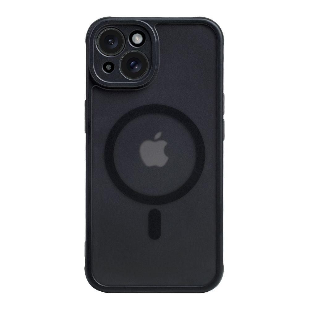 Чохол TPU+PC Anti Drop Full Camera with MagSafe для iPhone 15 Колір Black, фото 1