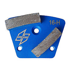 Trapezoid grinding plate #16/20 Hard Bond (Blue). Фреза шліфувальна, трапеція (Блакитна) 10 мм