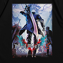 Футболка з принтом Devil May Cry 5 M Чорний, фото 3