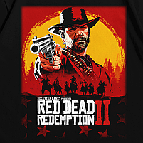 Футболка з принтом Red Dead Redemption 2 L Чорний, фото 2