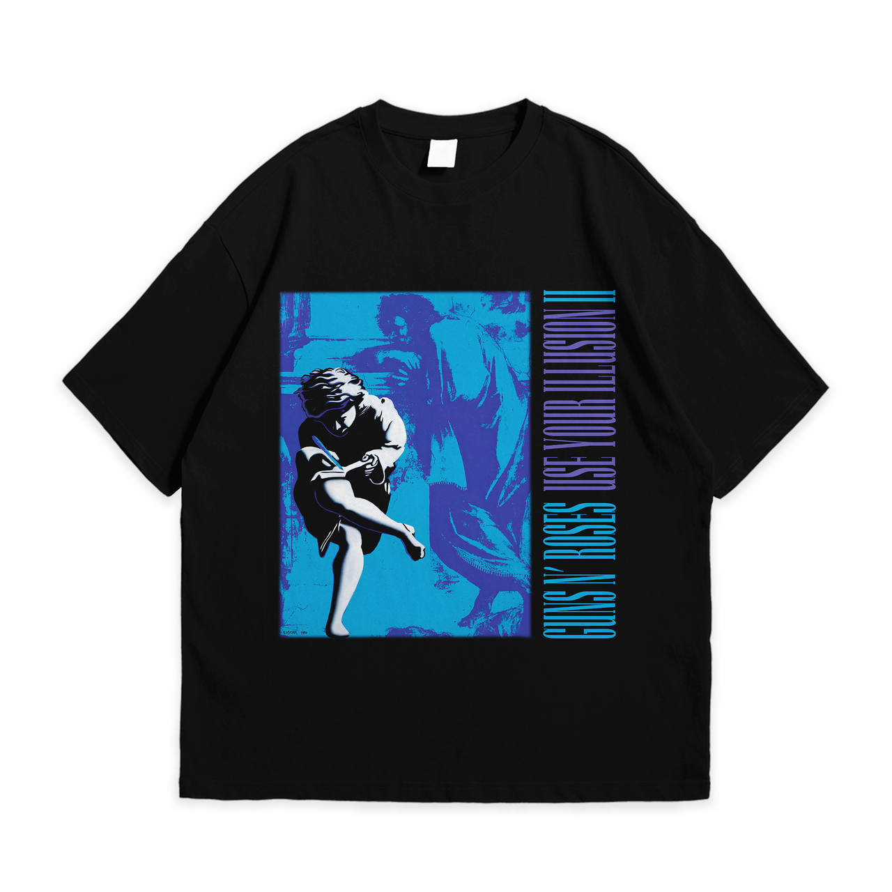 Футболка з принтом Guns N' Roses Use Your Illusion II XL Чорний, фото 1
