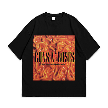 Футболка з принтом Guns N' Roses The Spaghetti Incident S Чорний