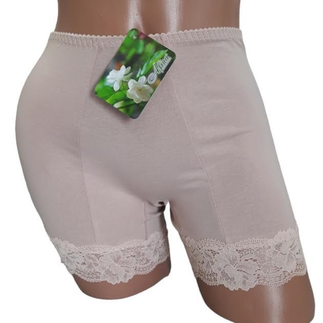 Шортики бавовняні з мереживом Афина 014 півонія пудрові розмір 2XL, фото 1