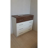 Комод Маркос NEW (Мебель-Сервіс) 1028х401х922мм дуб санома, фото 6