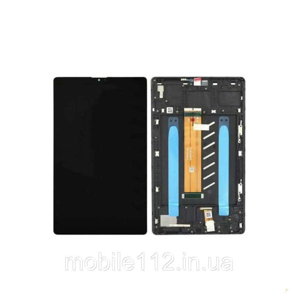 Дисплей (екран) Samsung Galaxy Tab A7 Lite 2021 T225 T220 з тачскріном (чорний оригінал Китай із рамкою LTE), фото 1