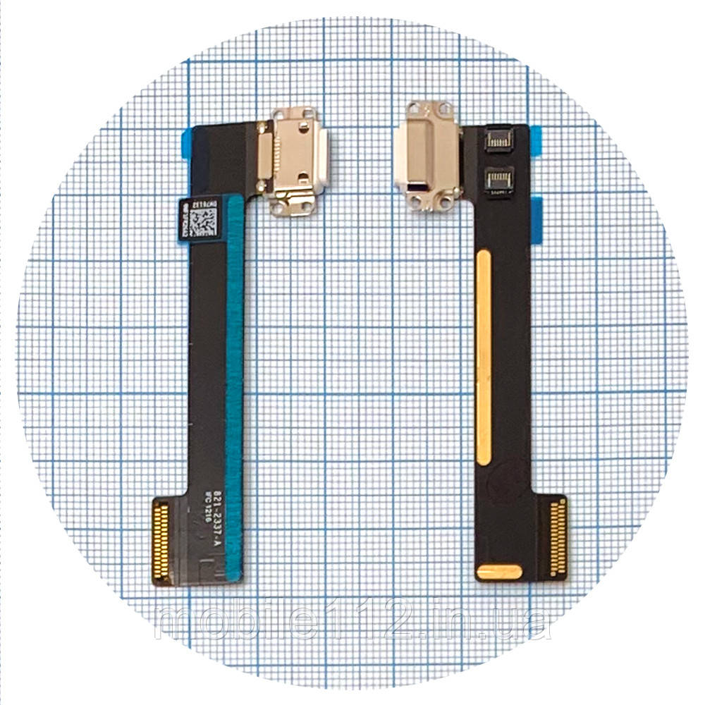 Шлейф Apple iPad Mini 4, iPad Mini 5 з роз'ємом зарядки білий