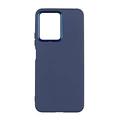 Чохол Silicone Cover Metal frame (AA) для Xiaomi Redmi Note 12 Pro+ 5G Колір 08.Dark Blue