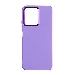 Чохол Silicone Cover Metal frame (AA) для Xiaomi Redmi Note 12 Pro+ 5G Колір 39.Elegant Purple