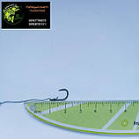 Бічний відвід з повідцем гачок «Wide Gape» №7, фото 3