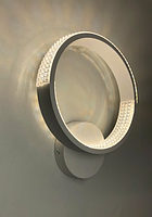 Світильник настінний світлодіодний, бра LUMINARIA AKRILIKA ROUND 17W 1R 3000-6500К 1615Лм ON/OFF WHITE/CLEAR