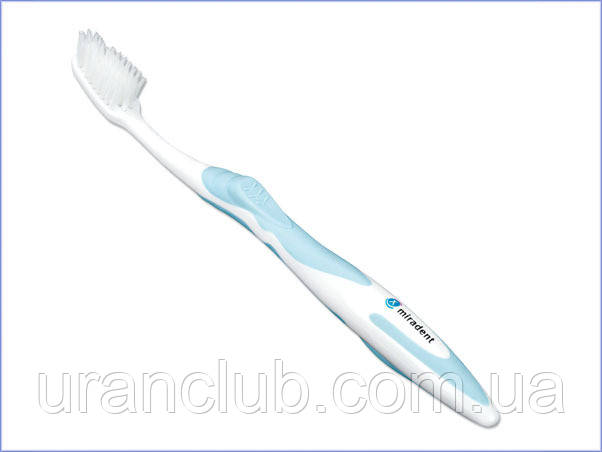 Зубна щітка Miradent Carebrush, Super Soft після хірургічних втручань, Щітка Мірадент дуже м'яка
