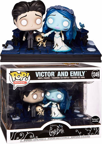 Фигурка Funko Pop Труп невесты Виктор и Эмили Corpse Bride Victor and ...