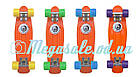 Скейт Penny Board (Пенніборд фіш) Fishskateboards: рожевий, до 80 кг, фото 8