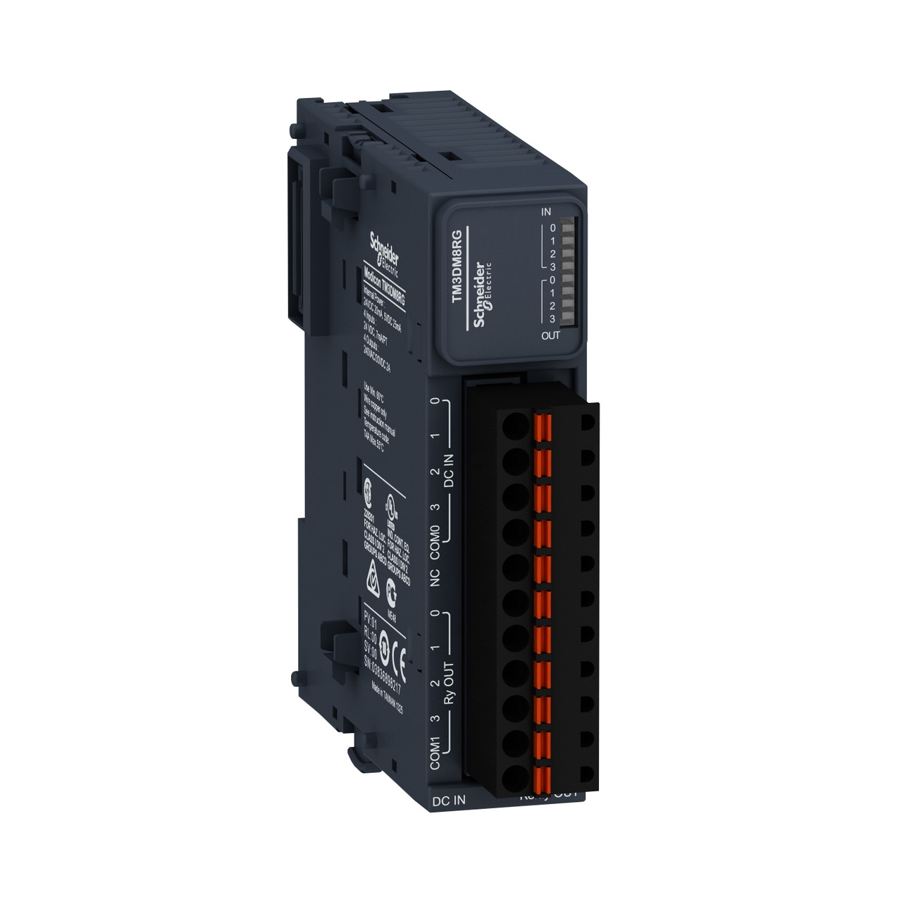 TM3DM8RG МОДУЛЬ TM3 8 ВХ/Вих РЕЛЕ ПРУЖ