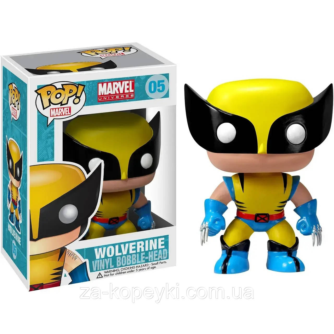 Колекційна фігурка Funko POP Marvel Wolverine Марвел Росомаха №05