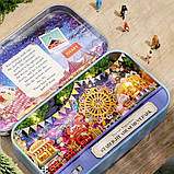 Міні румбокс у металевій скриньці Парк атракціонів DIY House Roombox Starlight amusement park Q-011, фото 2