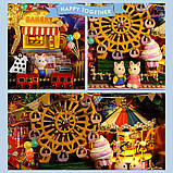 Міні румбокс у металевій скриньці Парк атракціонів DIY House Roombox Starlight amusement park Q-011, фото 4