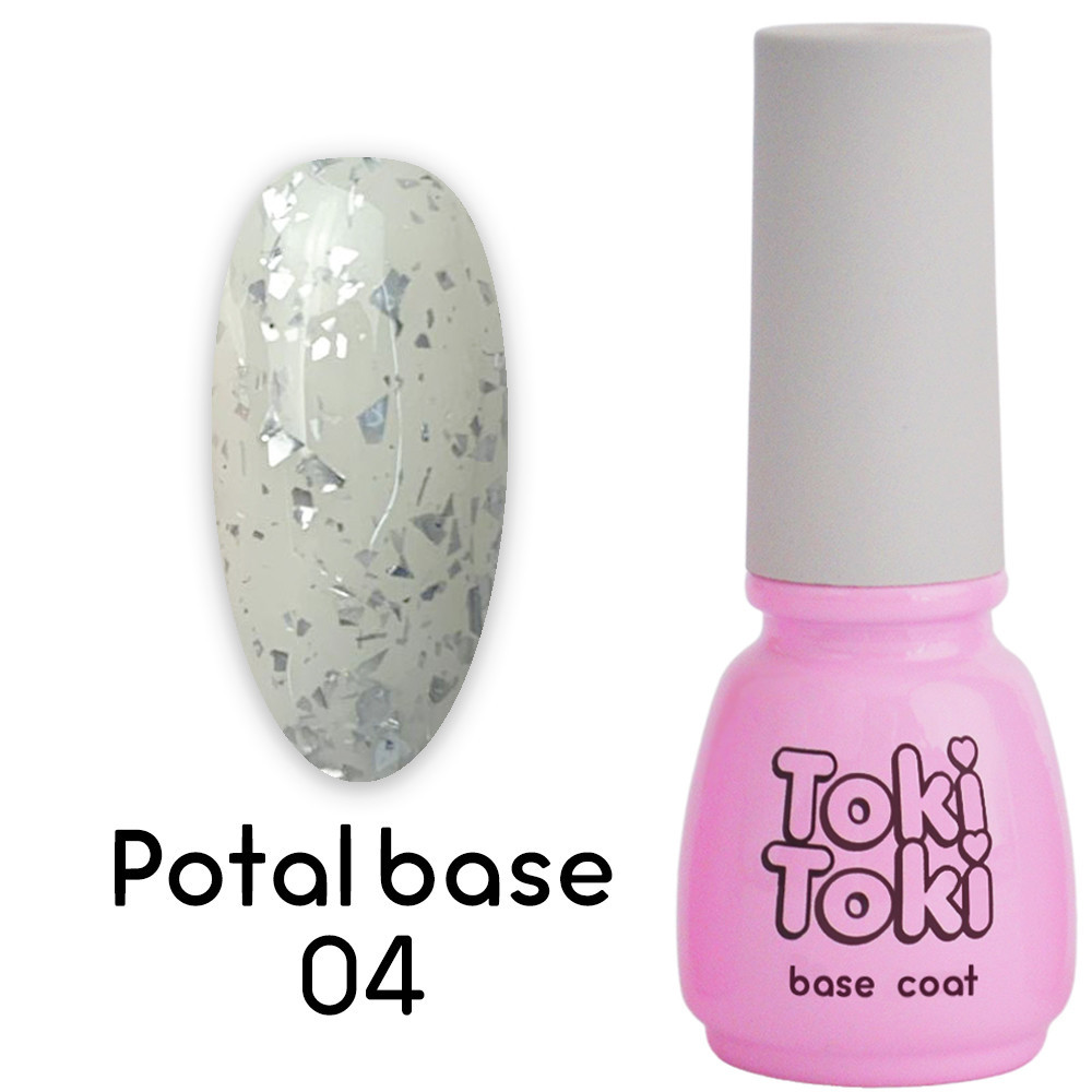 Камуфлююча база для нігтів Toki-Toki Potal 004, 5 мл