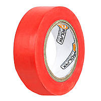 Ізоляційна стрічка ПВХ Polax червона 10 м (101-084)
