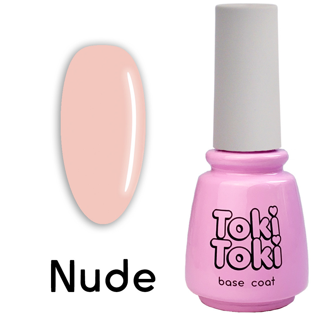 Камуфлююча база для нігтів Toki-Toki Nude, 5 мл, фото 1