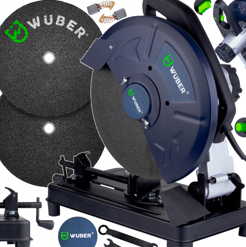Дискова пила по металу - Металоріз WUBER WR-CM-3850