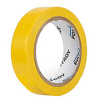 Ізоляційна стрічка ПВХ Postroy жовта 25 м (IT-25155)