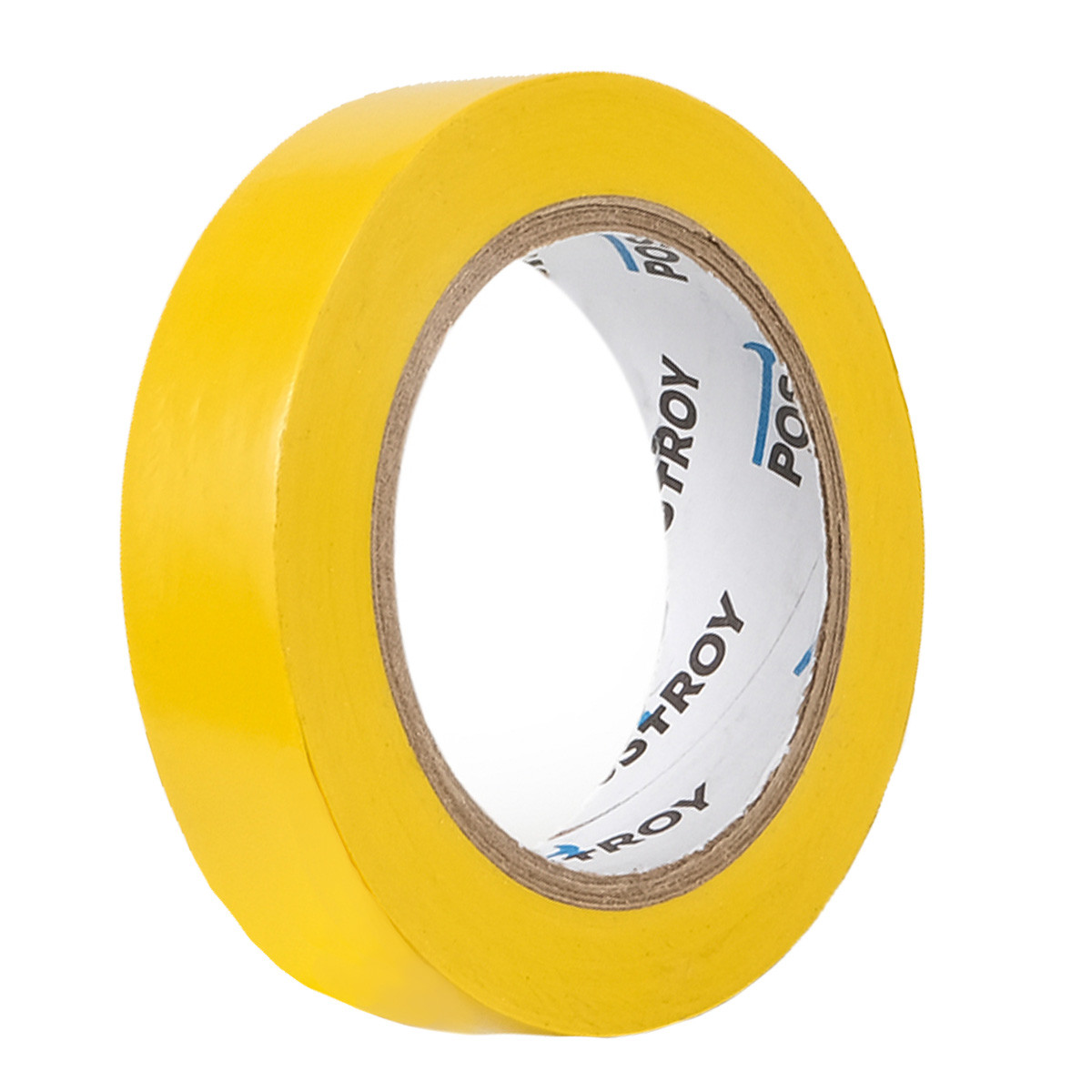 Ізоляційна стрічка ПВХ Postroy жовта 30 м (IT-30185), фото 1