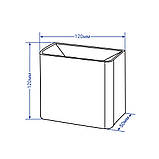 Архітектурний світильник Feron DH028 коричневий, фото 3