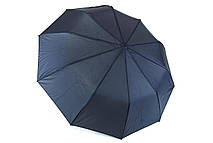 Чоловіча парасолька напівавтомат поліестер чорний Арт.458 Bellissimo (64)